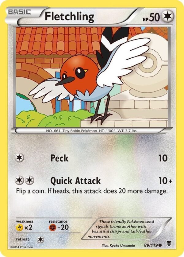 Fletchling 89/119 Normal XY – Phantom Forces Fletchling 89/119 Normal XY – Phantom Forces