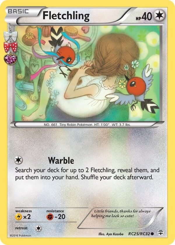 Fletchling RC25/RC32 Normal Generations: Radiant Collection