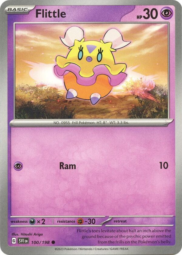 Flittle 100/198 Reverse Holofoil SV01: Scarlet & Violet Base Set
