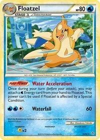 Floatzel | 16/95 | Reverse Holofoil | Unleashed