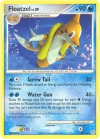 Floatzel | 26/130 | Reverse Holofoil | Diamond and Pearl