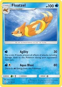 Floatzel | 36/156 | Normal | SM - Ultra Prism