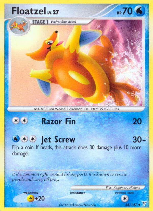 Floatzel 58 Normal Supreme Victors Floatzel 58 Normal Supreme Victors