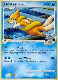 Floatzel GL | 4/111 | Reverse Holofoil | Rising Rivals
