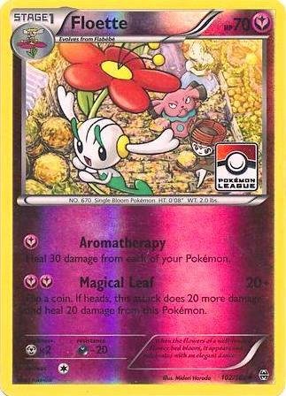 Floette 102/162 (Pokemon League) Reverse Holofoil League & Championship Cards