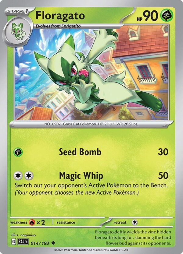 Floragato 014/193 Normal SV02: Paldea Evolved