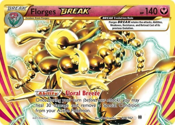 Florges BREAK 104/162 Holofoil XY – BREAKthrough