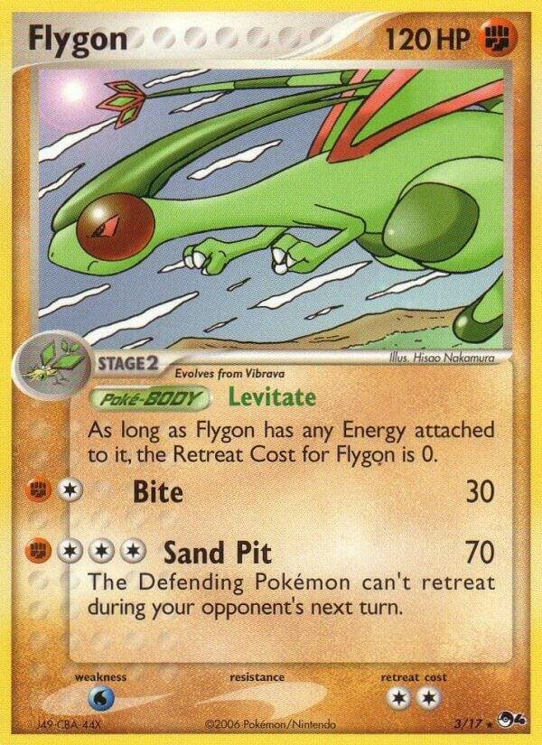 Flygon 003/017 Holofoil POP Series 4