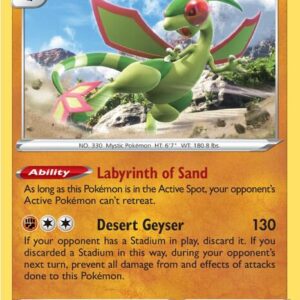 Flygon 091/189 Reverse Holofoil SWSH03: Darkness Ablaze Flygon 091/189 Reverse Holofoil SWSH03: Darkness Ablaze