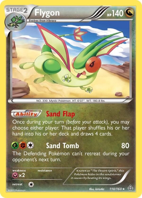 Flygon 110/160 Reverse Holofoil XY – Primal Clash