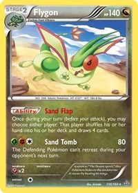 Flygon | 110/160 | Reverse Holofoil | XY - Primal Clash