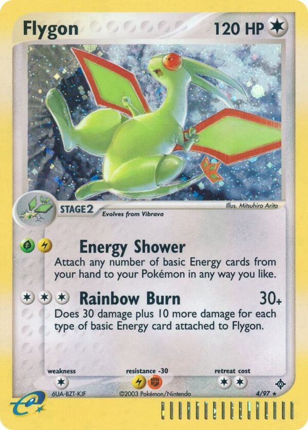 Flygon 4/97 Holofoil Dragon