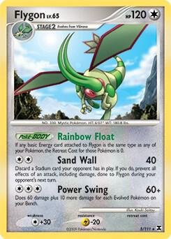 Flygon 5/111 (DPPt Rising Rivals) 005/111 Normal Deck Exclusives Flygon 5/111 (DPPt Rising Rivals) 005/111 Normal Deck Exclusives