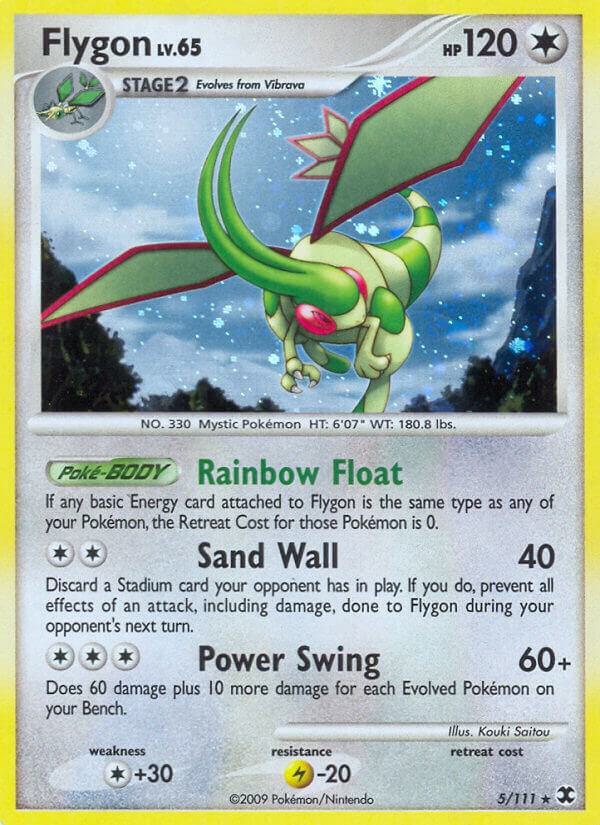 Flygon 5/111 Reverse Holofoil Rising Rivals Flygon 5/111 Reverse Holofoil Rising Rivals