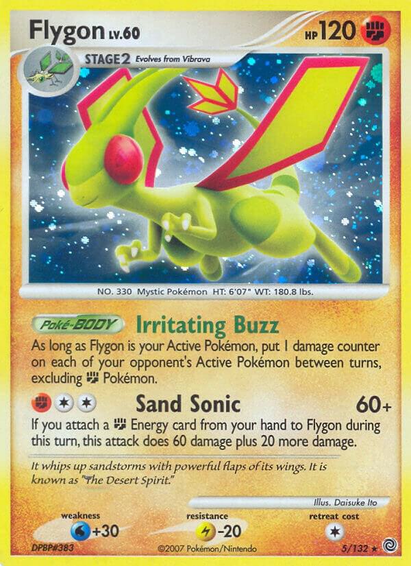 Flygon 5/132 Reverse Holofoil Secret Wonders Flygon 5/132 Reverse Holofoil Secret Wonders