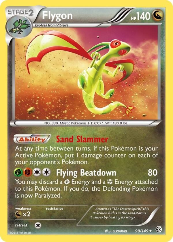 Flygon 99/149 Holofoil Boundaries Crossed