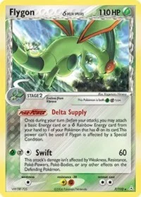 Flygon (Delta Species) | 7/110 | Reverse Holofoil | Holon Phantoms