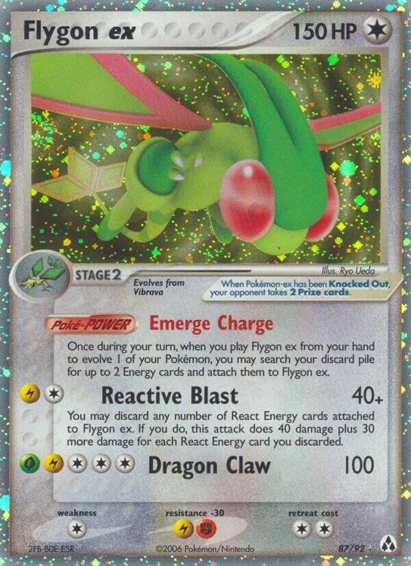Flygon ex 87/92 Holofoil Legend Maker