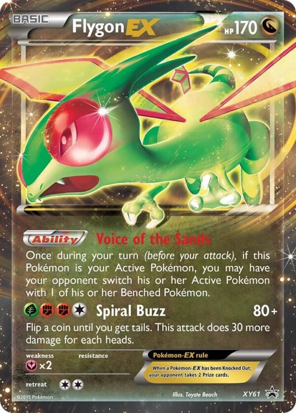 Flygon EX XY61 Holofoil XY Promos
