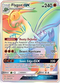 Flygon GX (Secret) | 256/236 | Holofoil | SM - Cosmic Eclipse