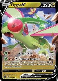 Flygon V | 106/172 | Holofoil | SWSH09: Brilliant Stars