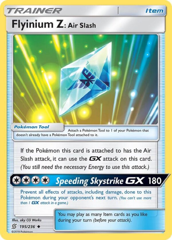 Flyinium Z: Air Slash 195/236 Normal SM – Unified Minds Flyinium Z: Air Slash 195/236 Normal SM – Unified Minds