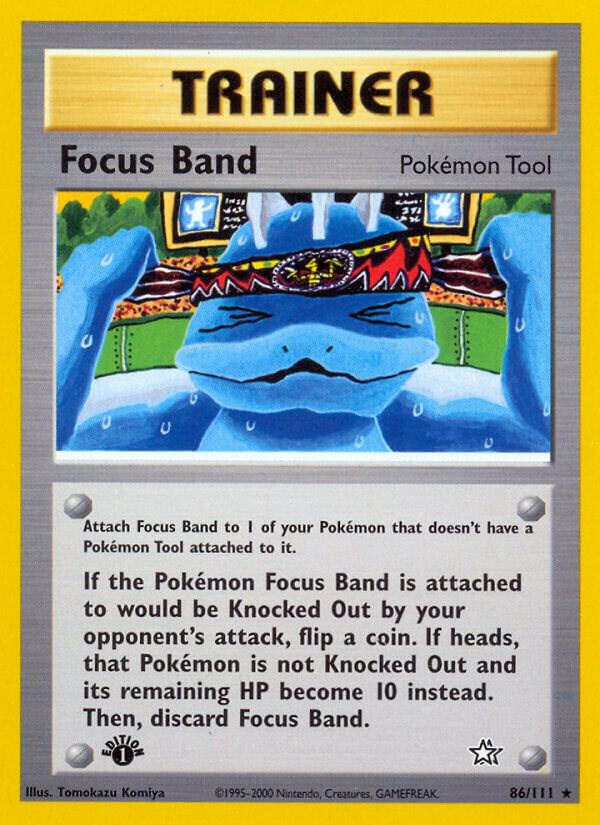 Focus Band 086/111 1st Edition Neo Genesis