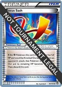 Focus Sash | 2015 (Alejandro Ng-Guzman) | 91/111 | Normal | World Championship Decks