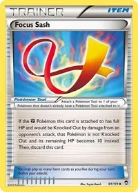 Focus Sash | 91/111 | Reverse Holofoil | XY - Furious Fists