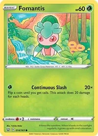 Fomantis | 014/163 | Normal | SWSH05: Battle Styles Fomantis | 014/163 | Normal | SWSH05: Battle Styles