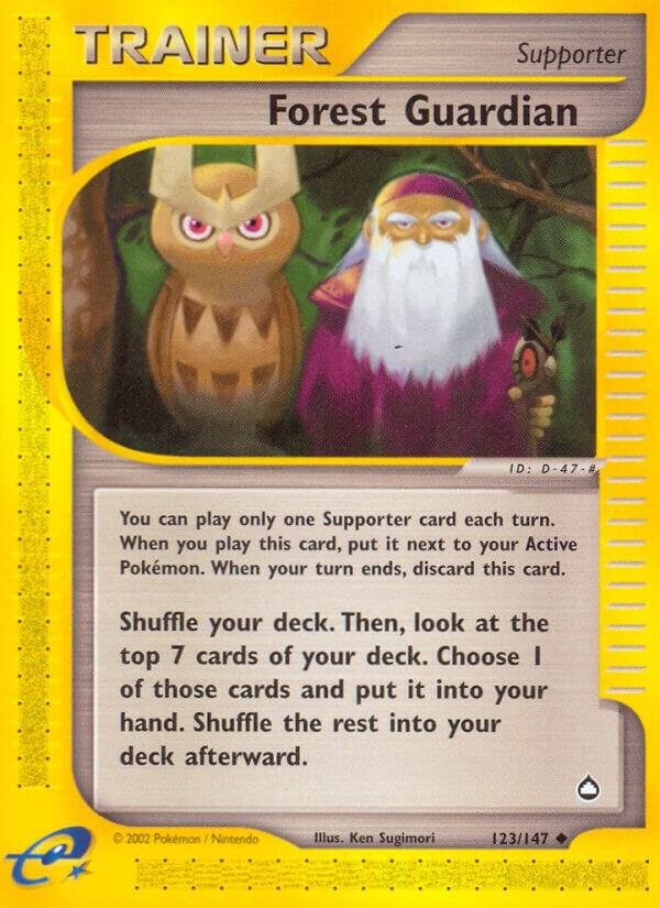 Forest Guardian 123/147 Normal Aquapolis Forest Guardian 123/147 Normal Aquapolis