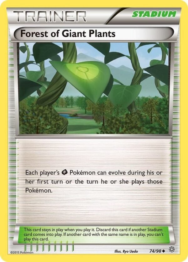 Forest of Giant Plants 74/98 Reverse Holofoil XY – Ancient Origins