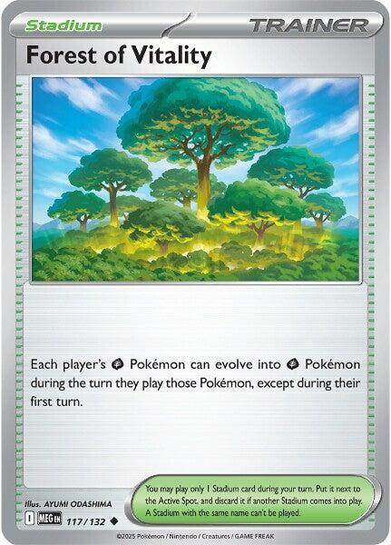 Forest of Vitality 117/132 Reverse Holofoil ME01: Mega Evolution