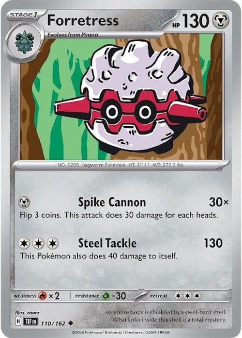 Forretress 110/162 Normal SV05: Temporal Forces