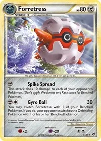 Forretress (13) | 13/90 | Reverse Holofoil | Undaunted