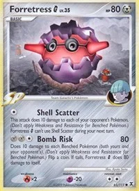 Forretress G | 61/111 | Reverse Holofoil | Rising Rivals