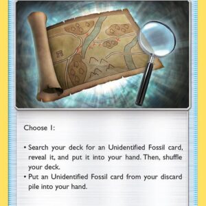 Fossil Excavation Map 107/131 Normal SM – Forbidden Light
