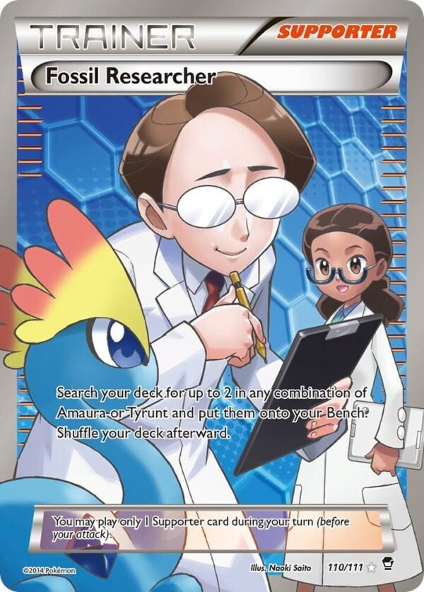 Fossil Researcher (110 Full Art) 110/111 Holofoil XY – Furious Fists
