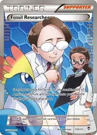 Fossil Researcher (110 Full Art) | 110/111 | Holofoil | XY - Furious Fists