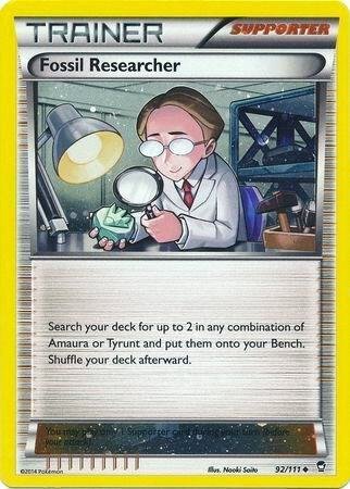 Fossil Researcher 92/111 (Cosmos Holo) 092/111 Holofoil Miscellaneous Cards & Products Fossil Researcher 92/111 (Cosmos Holo) 092/111 Holofoil Miscellaneous Cards & Products