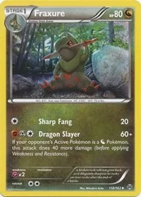 Fraxure | 110/162 | Reverse Holofoil | XY - BREAKthrough