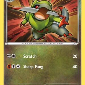 Fraxure (15) 15/20 Holofoil Dragon Vault Fraxure (15) 15/20 Holofoil Dragon Vault
