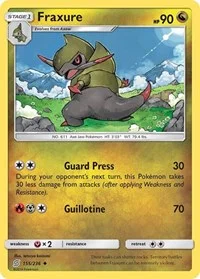 Fraxure | 155/236 | Reverse Holofoil | SM - Unified Minds
