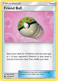Friend Ball | 131/168 | Reverse Holofoil | SM - Celestial Storm