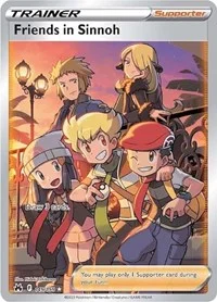 Friends in Sinnoh (Full Art) | 149/159 | Holofoil | Crown Zenith