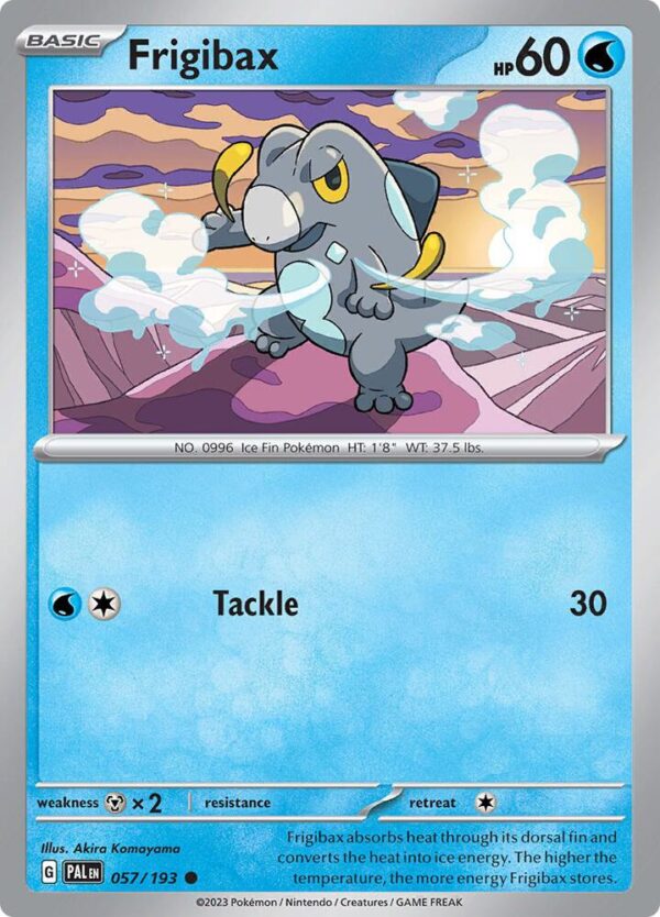 Frigibax 057/193 Normal SV02: Paldea Evolved Frigibax 057/193 Normal SV02: Paldea Evolved