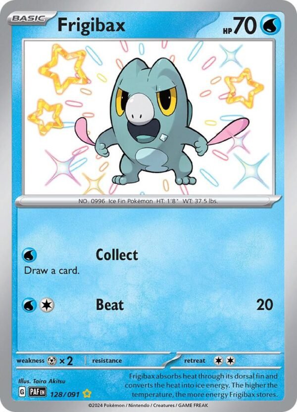 Frigibax 128/091 Holofoil SV: Paldean Fates