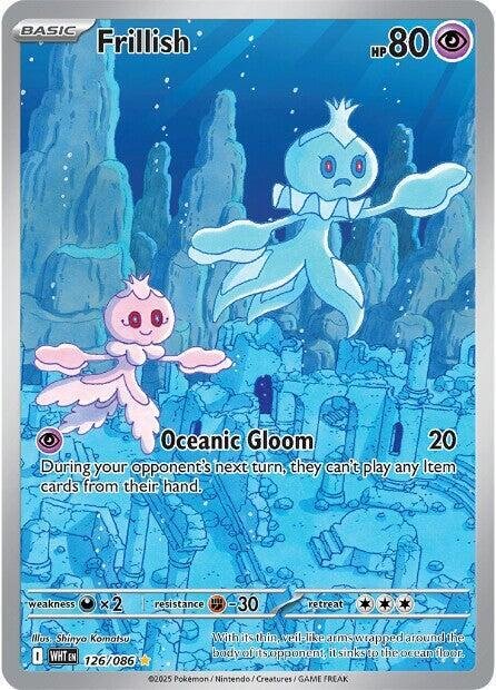 Frillish 126/086 Holofoil SV: White Flare Frillish 126/086 Holofoil SV: White Flare