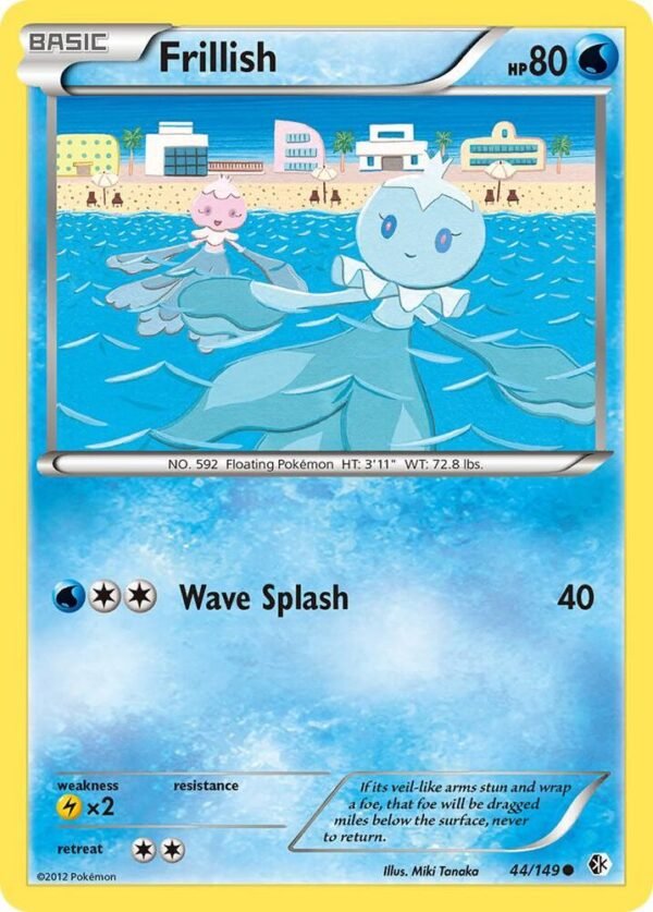 Frillish 44/149 Reverse Holofoil Boundaries Crossed Frillish 44/149 Reverse Holofoil Boundaries Crossed