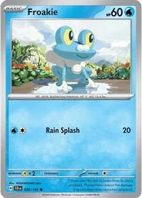 Froakie | 039/142 | Reverse Holofoil | SV07: Stellar Crown Froakie | 039/142 | Reverse Holofoil | SV07: Stellar Crown